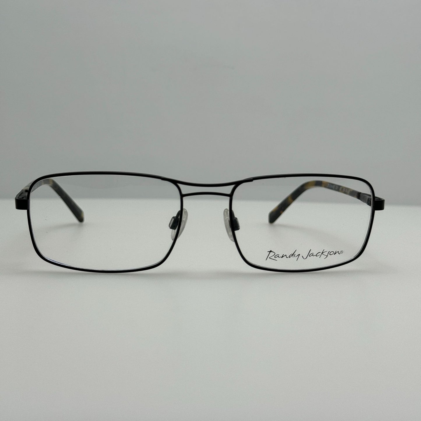 Randy Jackson Eyeglasses Eye Glasses Frames 1102 021 Black 55-18-145