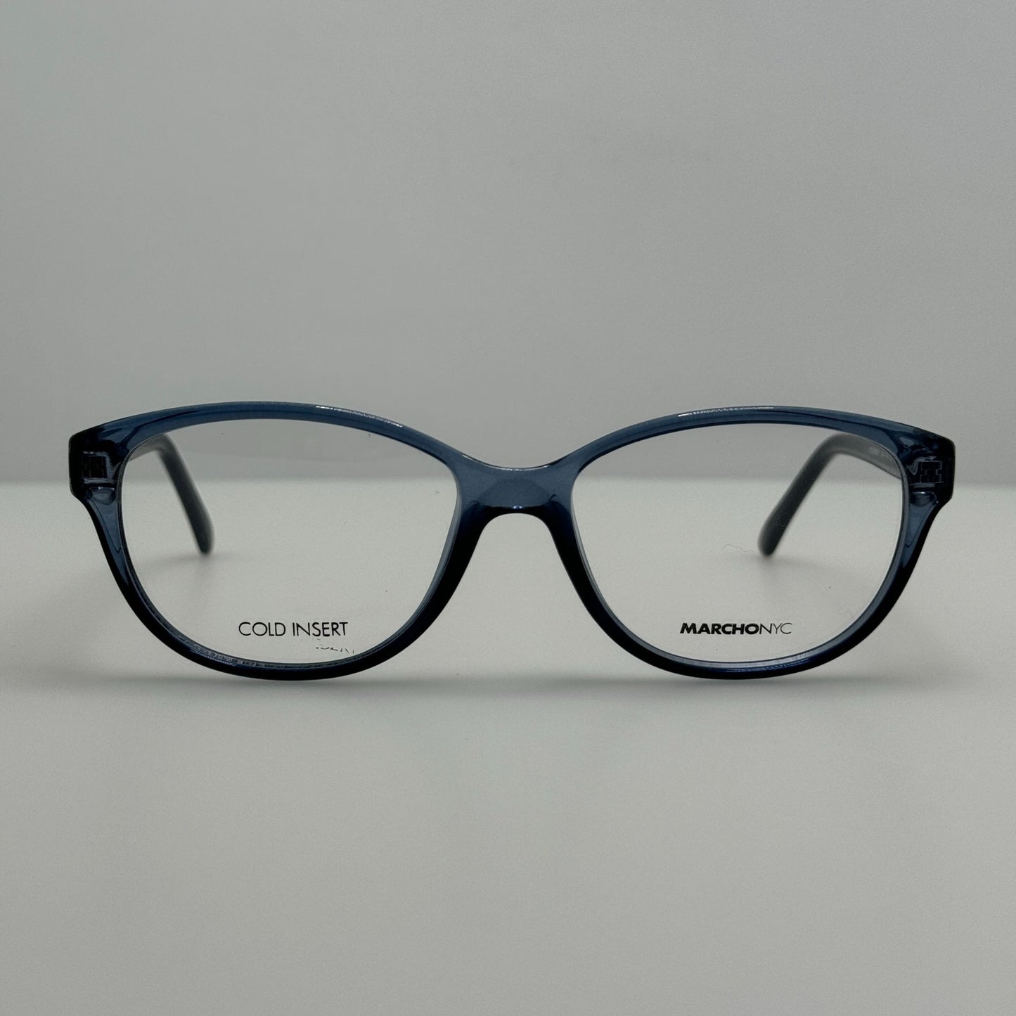 Marchon Eyeglasses Eye Glasses Frames NYC Luna 434 Dove Blue 52-15-135