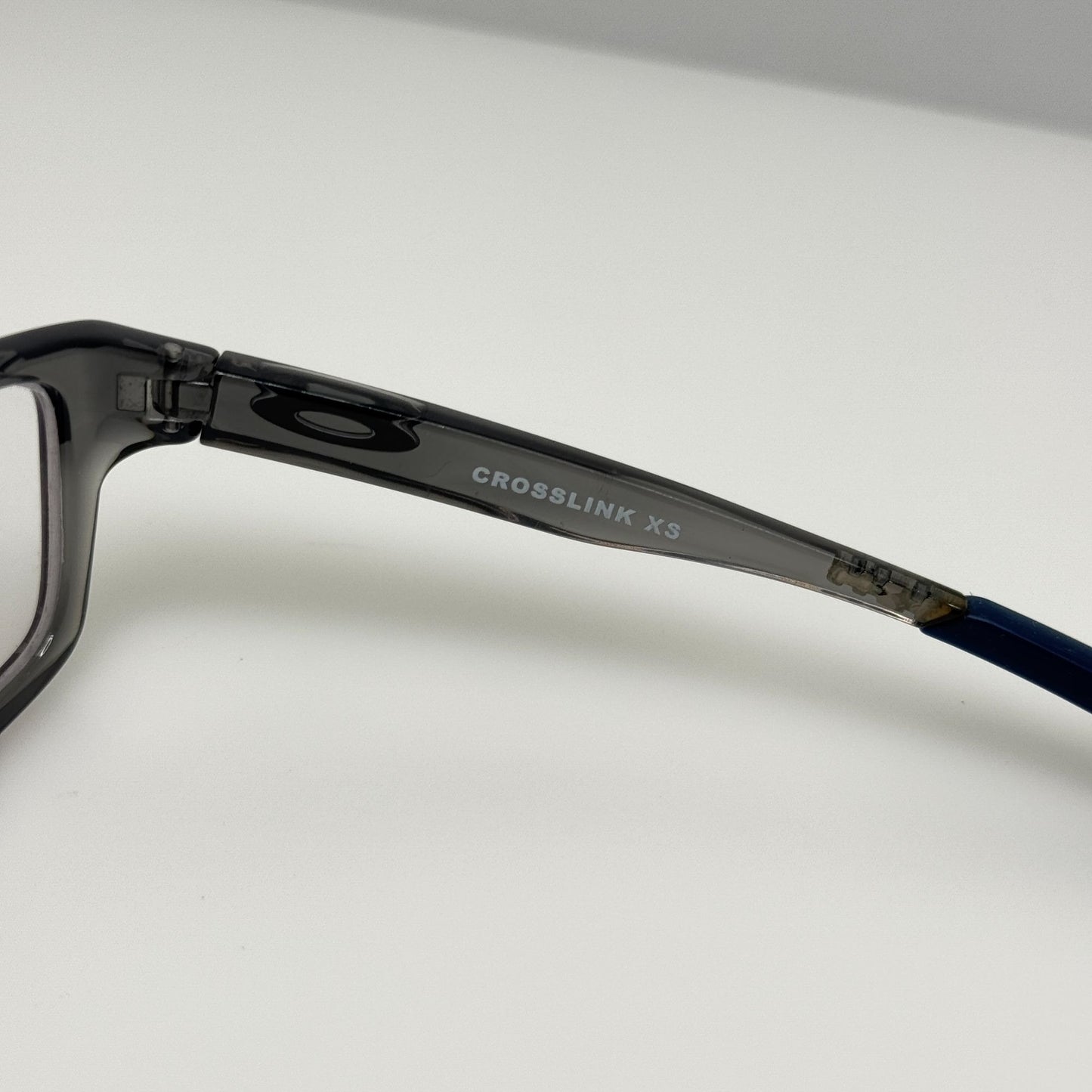 Oakley OY8002-0249 Crosslink XS Grey Eyeglasses Eye Glasses Frames 49-14-122