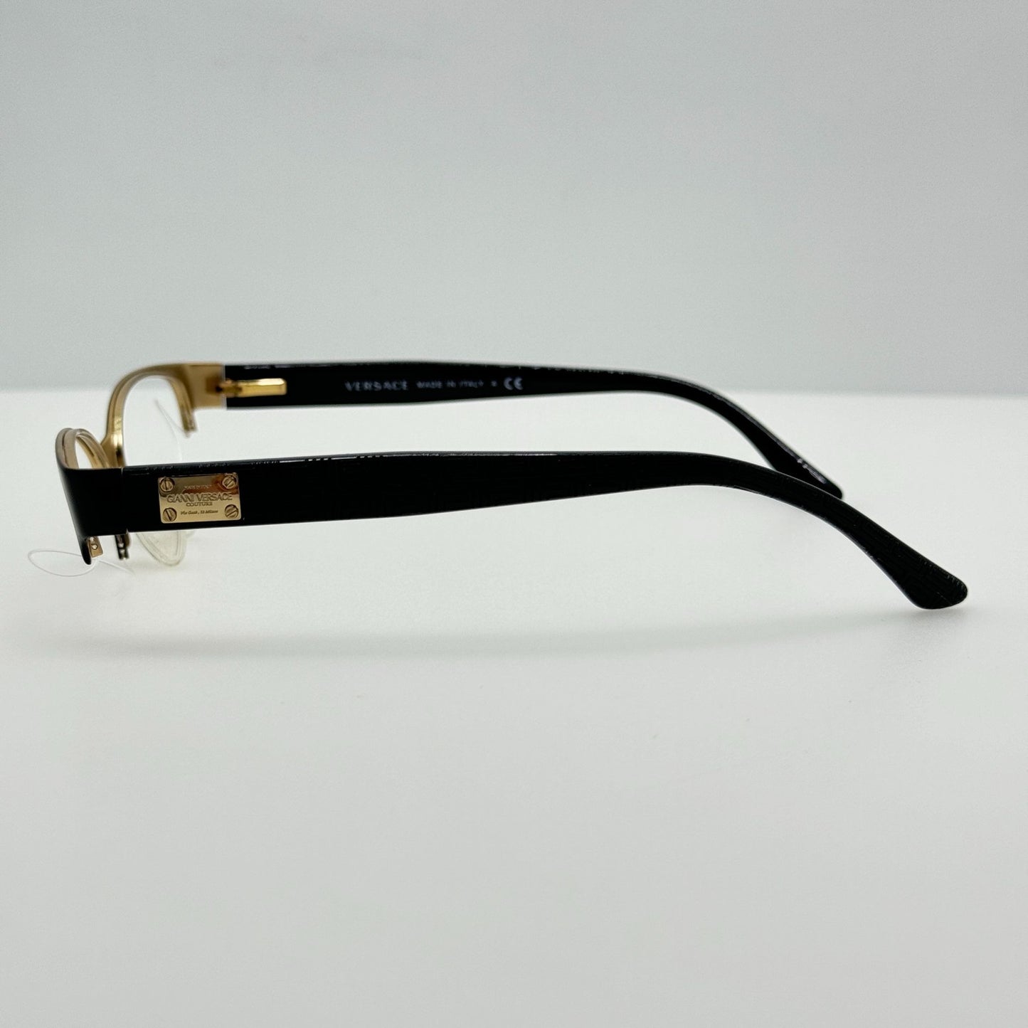 Versace Eyeglasses Eye Glasses Frames Mod 1222 1342 Black 53-17-140