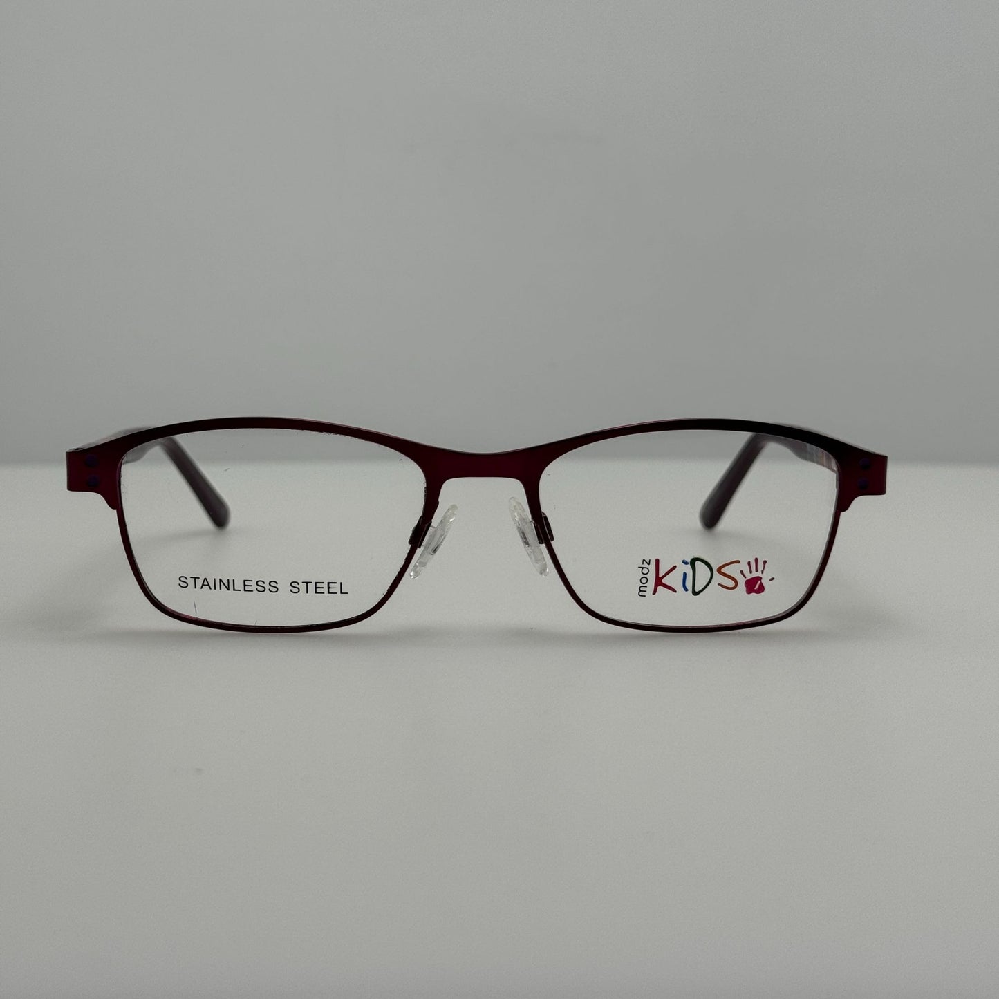 Modz Eyeglasses Eye Glasses Frames Modern Dainty Matte Fuschia Kids 48-16-125