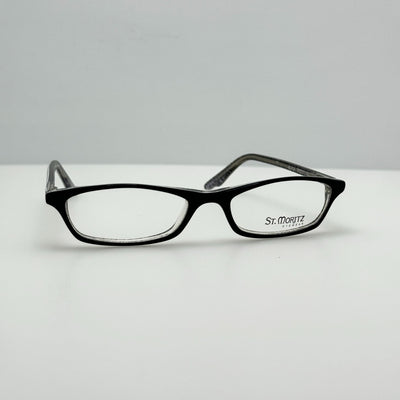 St Moritz Eyeglasses Eye Glasses Frames Cyber Z4 Black 50-17-135