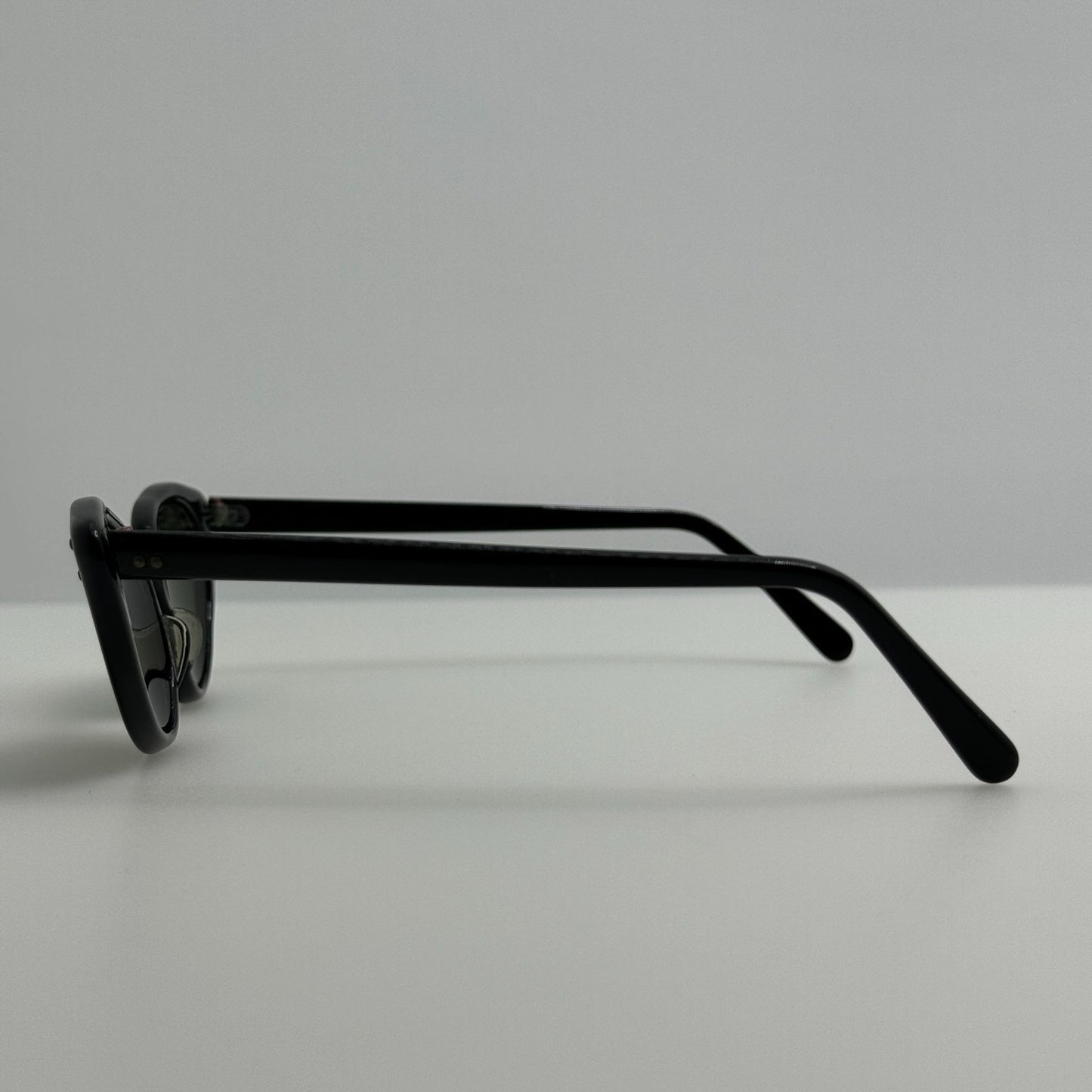 American Optical Eyeglasses Eye Glasses Frames 5 1/4 Black Vintage Cat Eye 46-16
