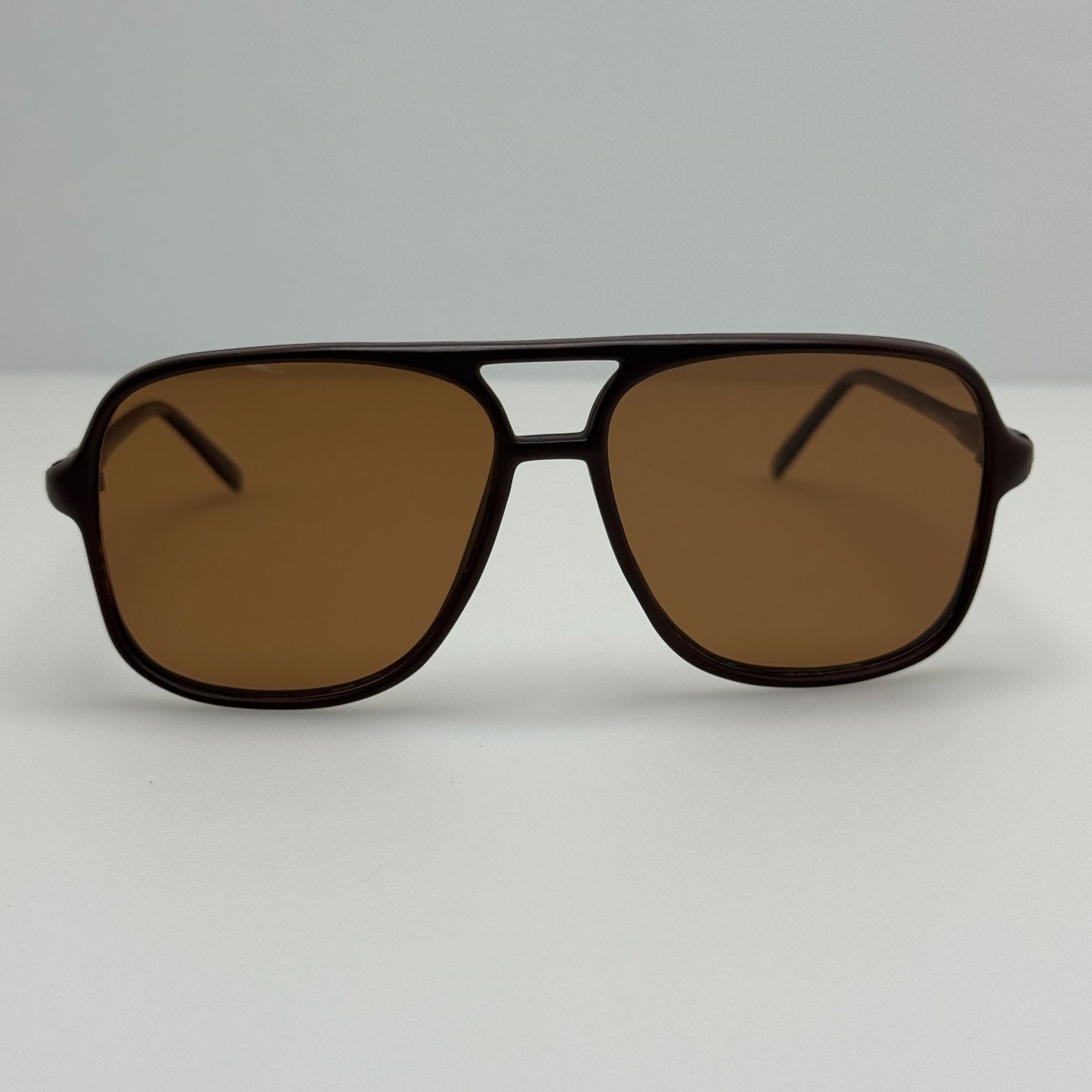 Unbranded Sunglasses 11767 Glass Polarized Brown