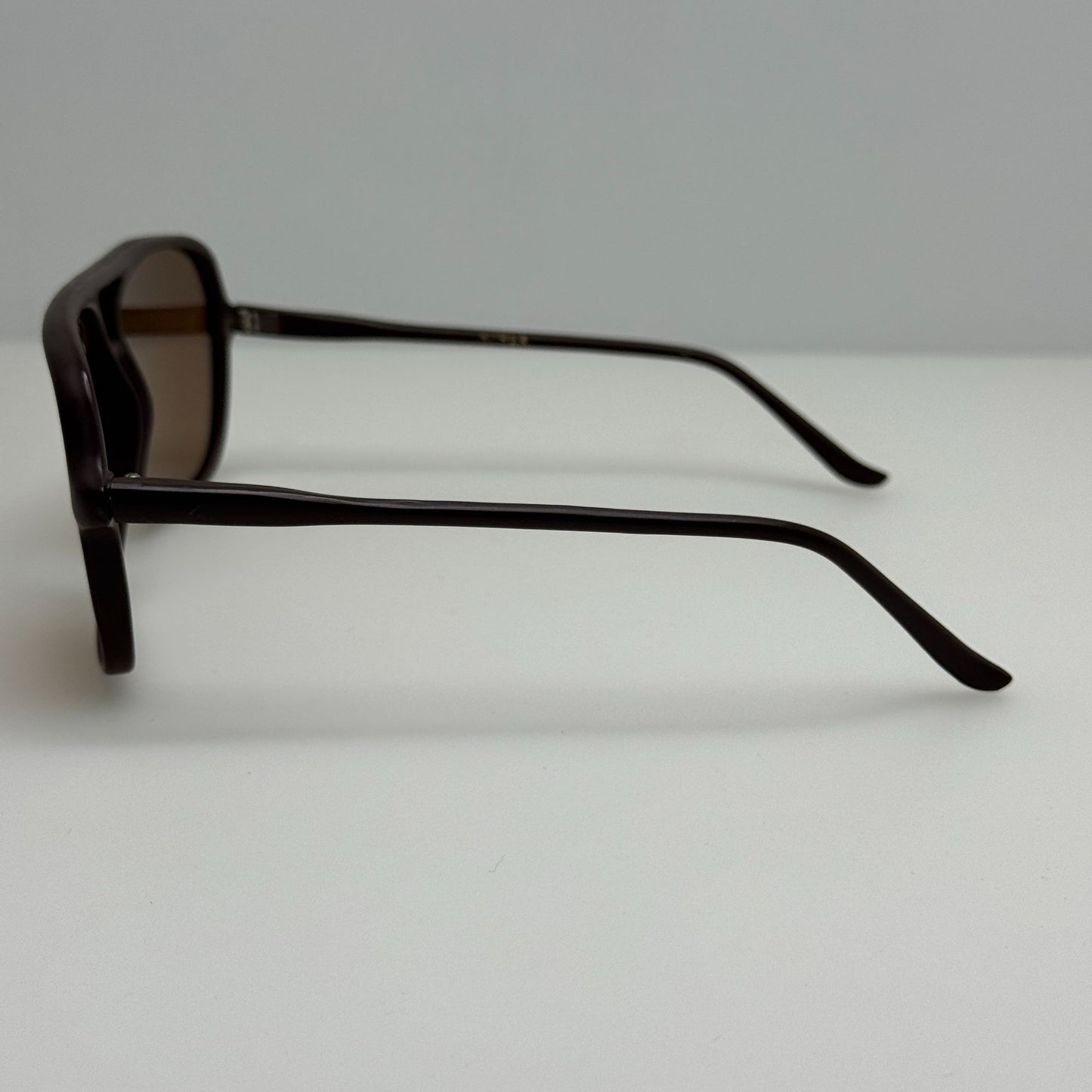 Unbranded Sunglasses 11767 Glass Polarized Brown