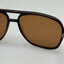 Unbranded Sunglasses 11767 Glass Polarized Brown