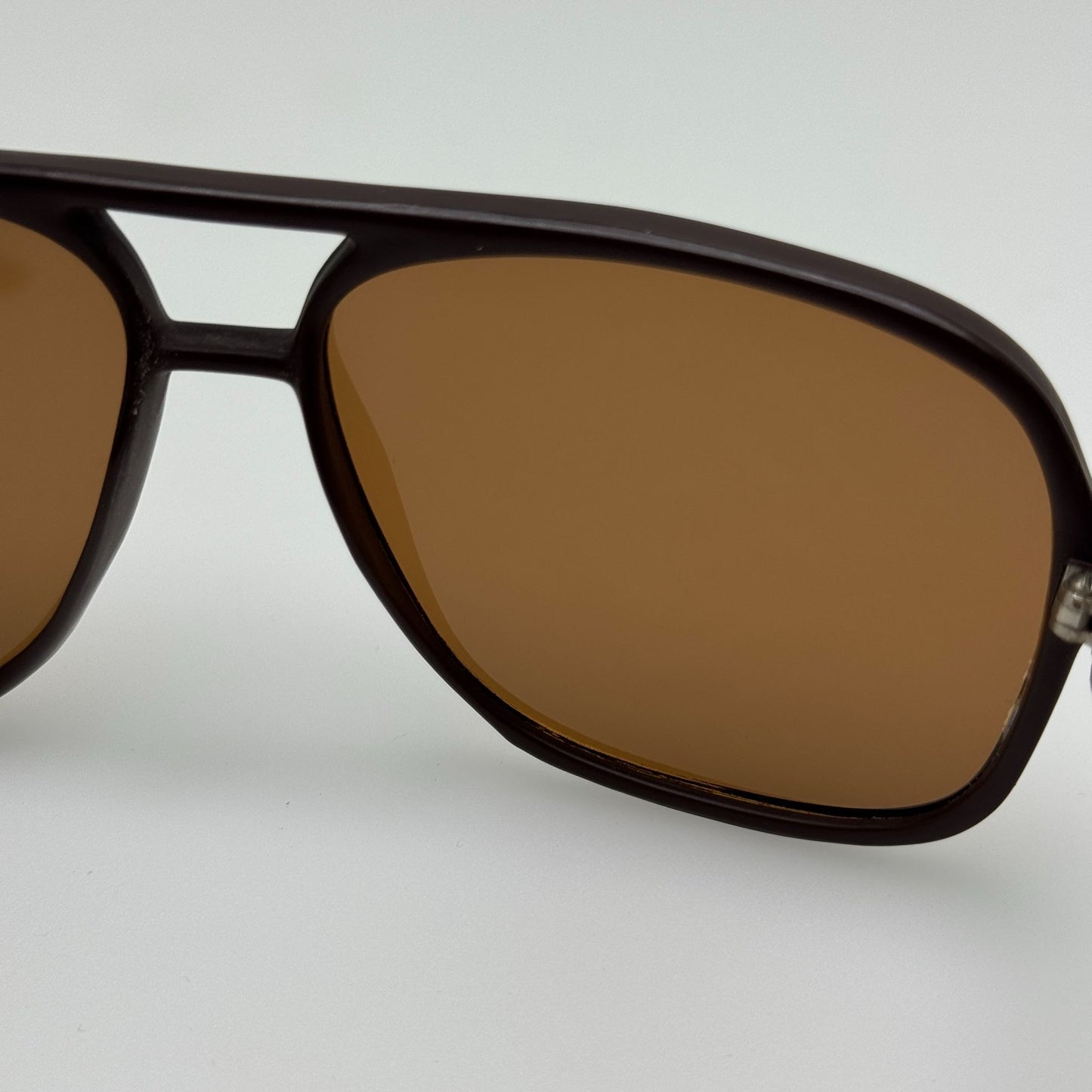 Unbranded Sunglasses 11767 Glass Polarized Brown