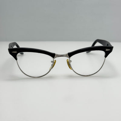 American Optical 5 1/2 1-10 12KGF Cat Eye Eyeglasses Eye Glasses Frames 46-20
