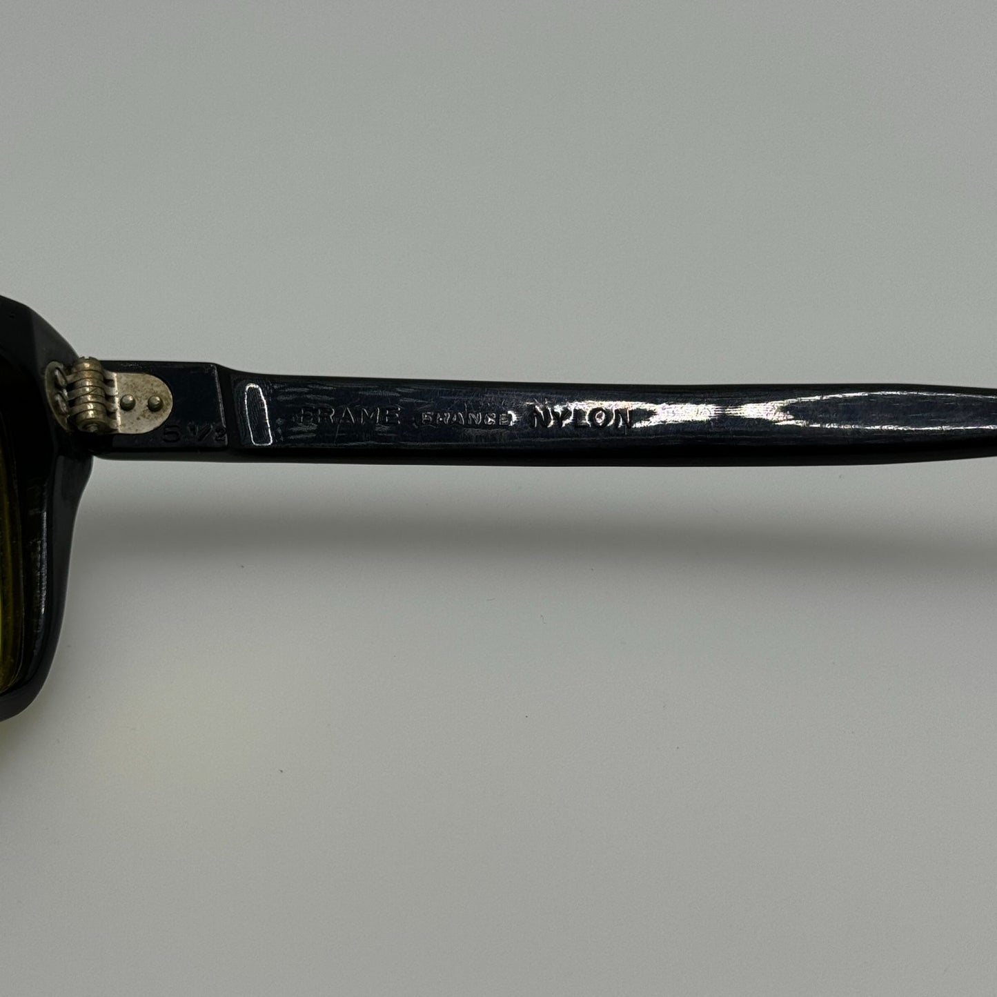 Zyloware Eyeglasses Eye Glasses Frames 5 1/2 Retro Vintage Black Nylon 46-20