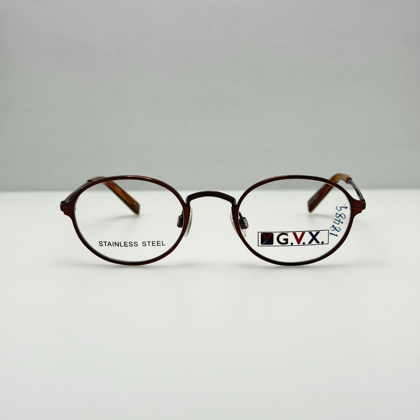 GVX GV Executive Eyeglasses Eye Glasses Frames GVX515 Brown 45-21-135