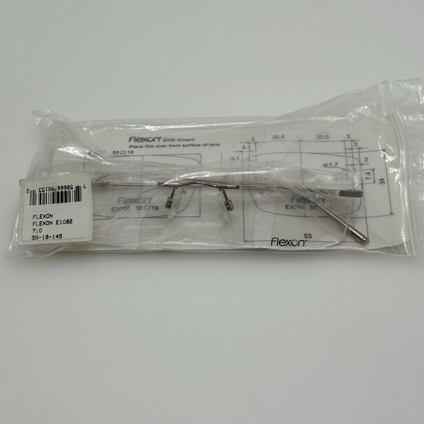 Flexon Eyeglasses Eye Glasses Frames E1092 710 55-19-145