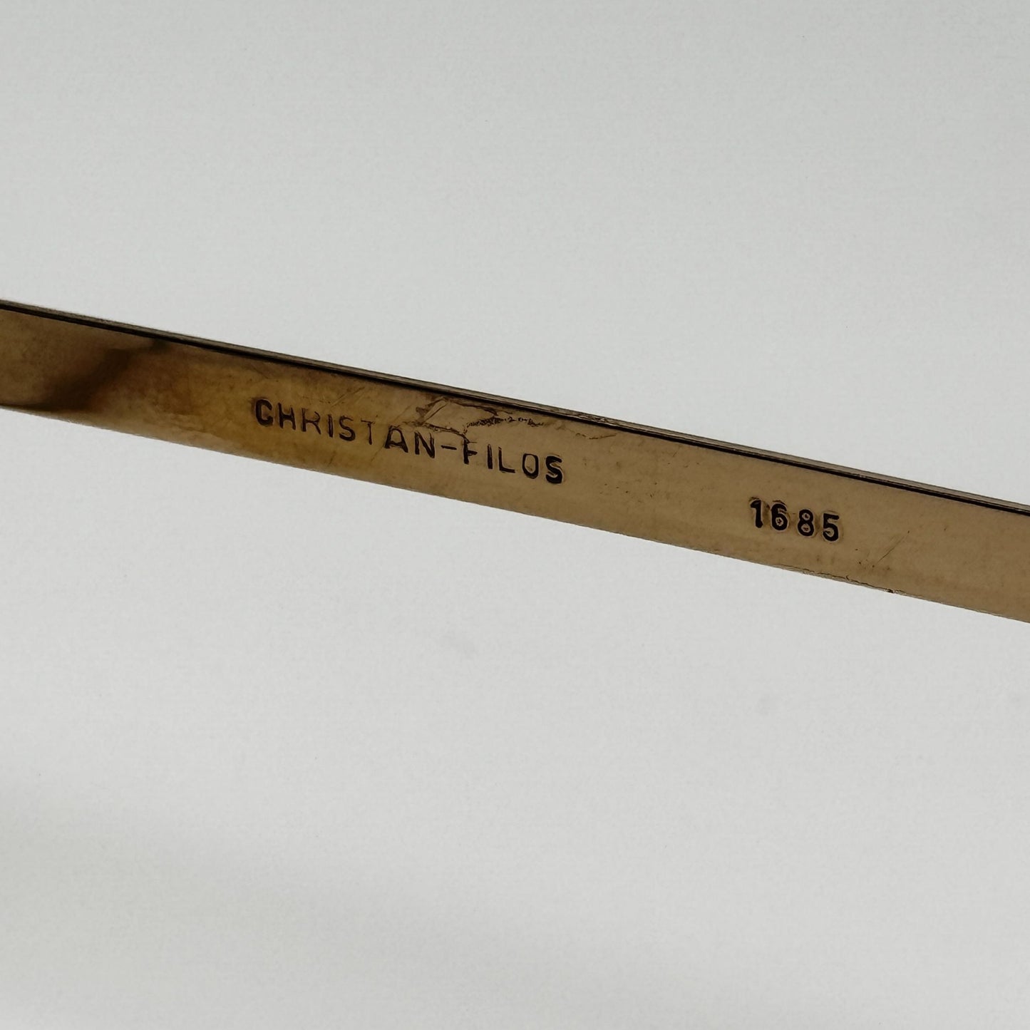Christian Filos Eye Glasses Eyeglasses Frames 20/000 Italy 52-18