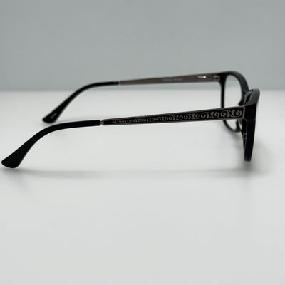 Chelsea Morgan CM 3006 BK Black Eyeglasses Eye Glasses Frames 53-14-135