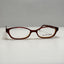 Jill Stuart JS 109-2 Burgundy Gold Eyeglasses Eye Glasses Frames 49-16-140