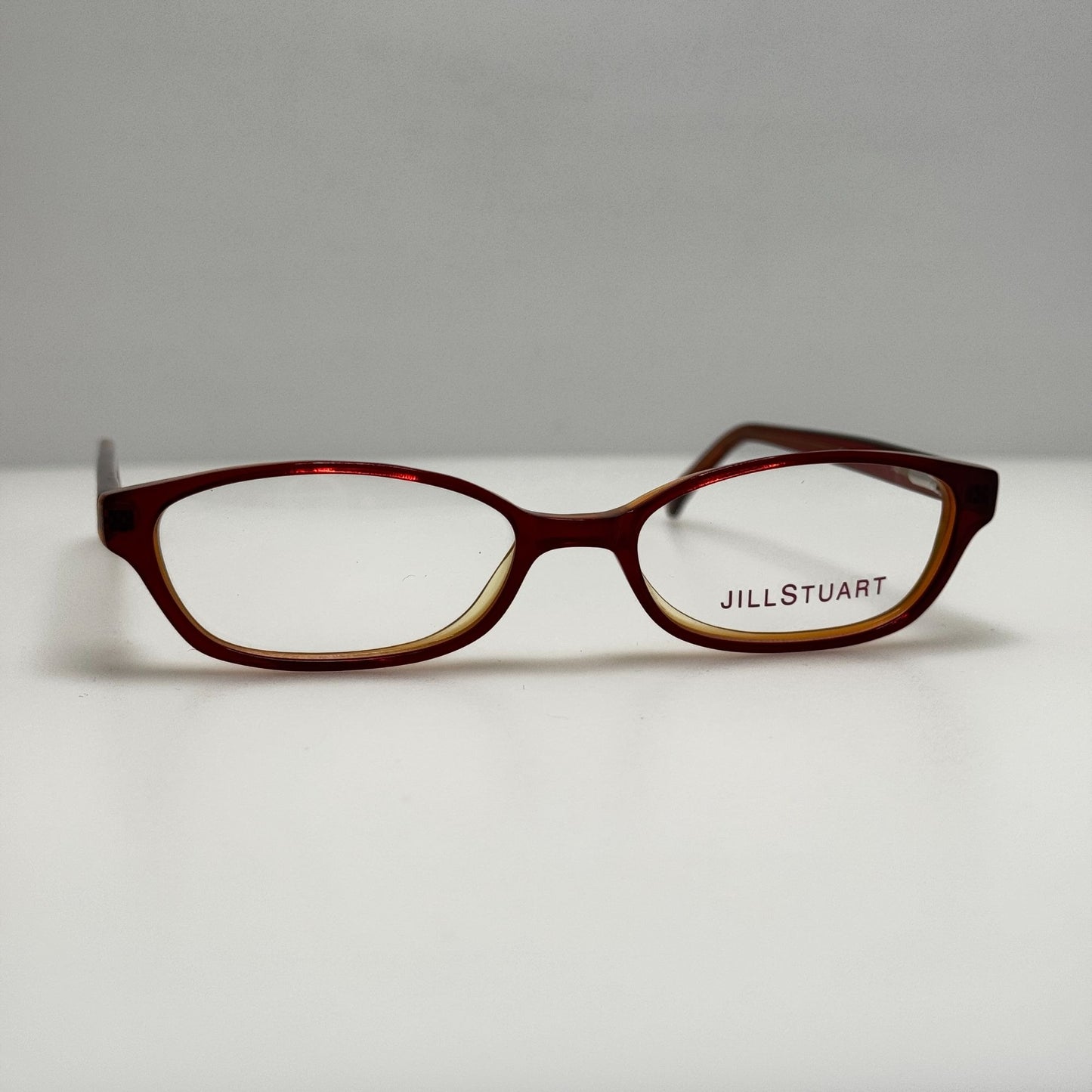 Jill Stuart JS 109-2 Burgundy Gold Eyeglasses Eye Glasses Frames 49-16-140