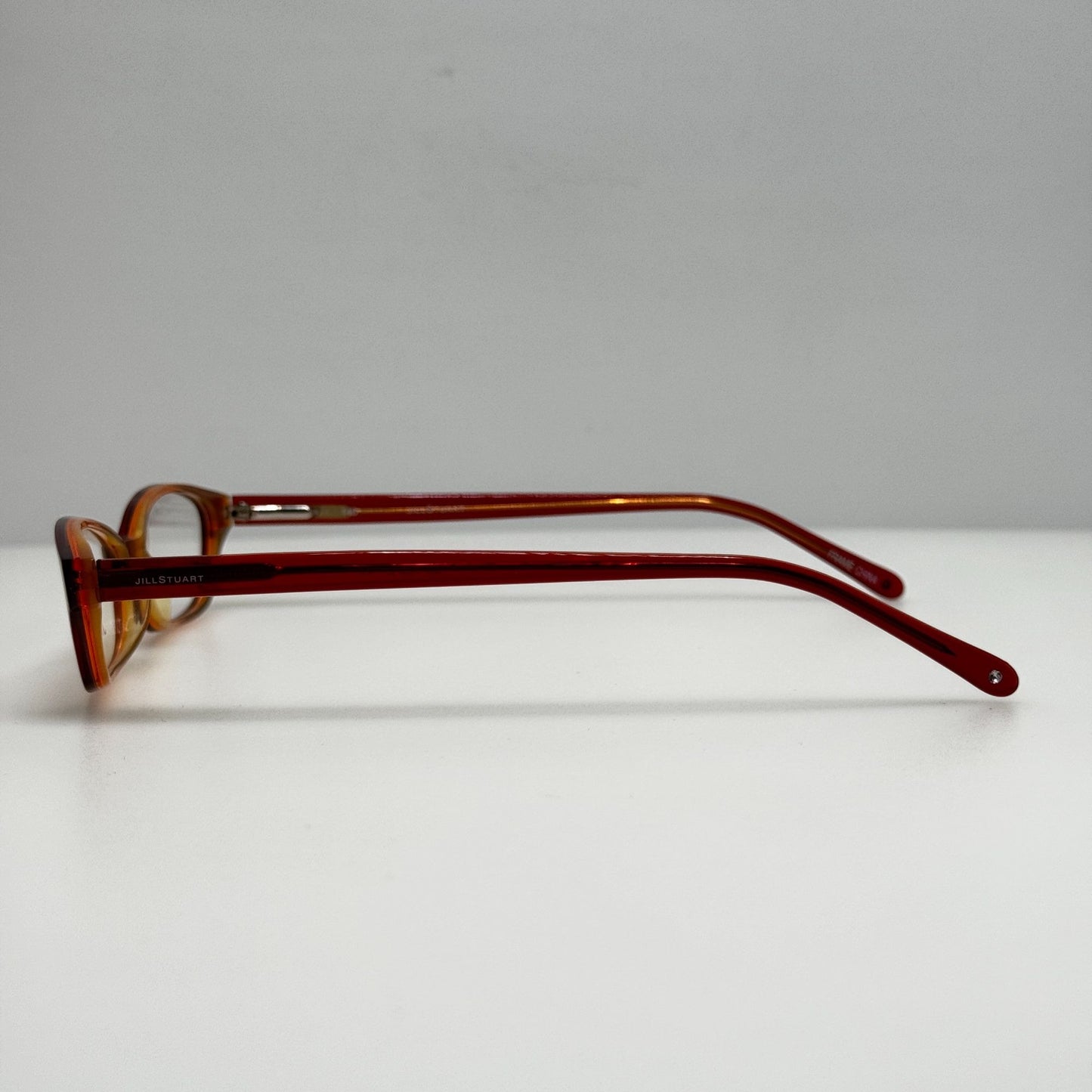 Jill Stuart JS 109-2 Burgundy Gold Eyeglasses Eye Glasses Frames 49-16-140