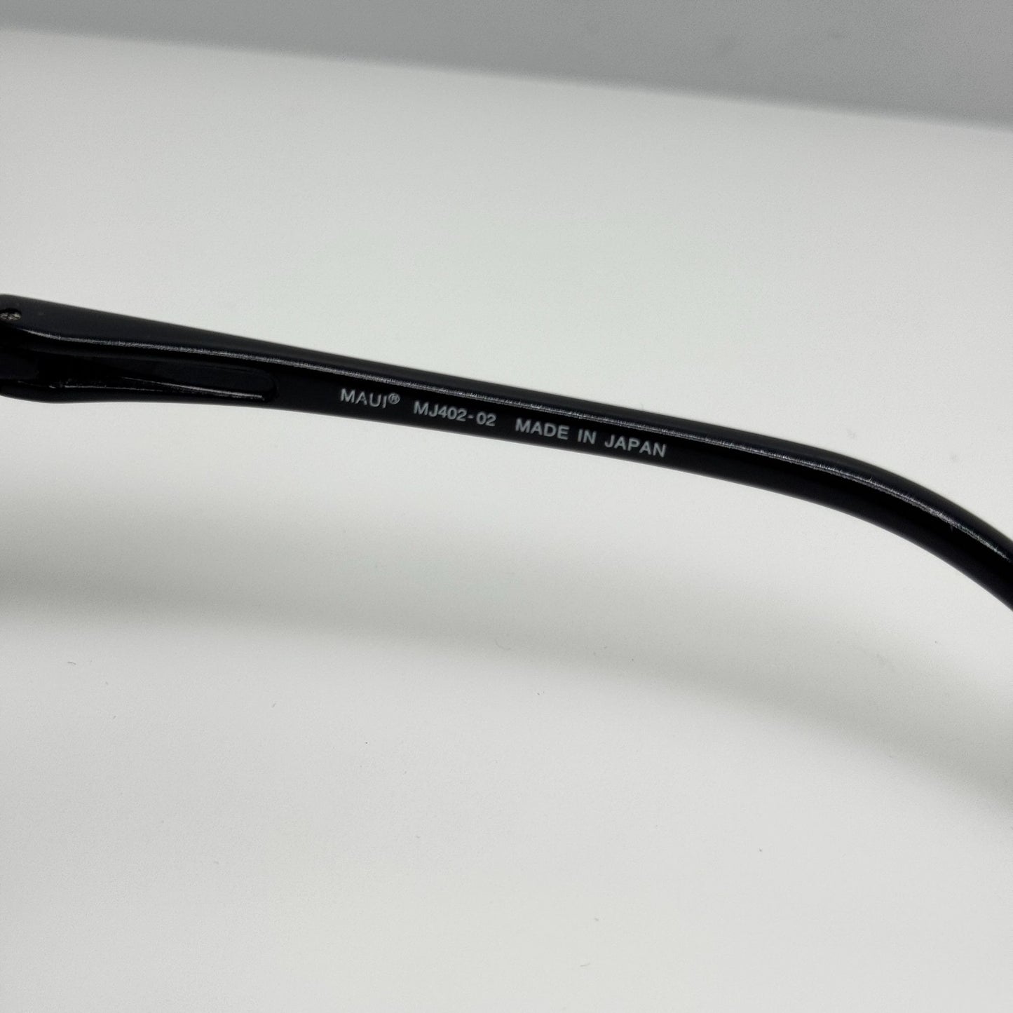 Maui Jim Sunglasses MJ402-02 Black Polarized Japan B