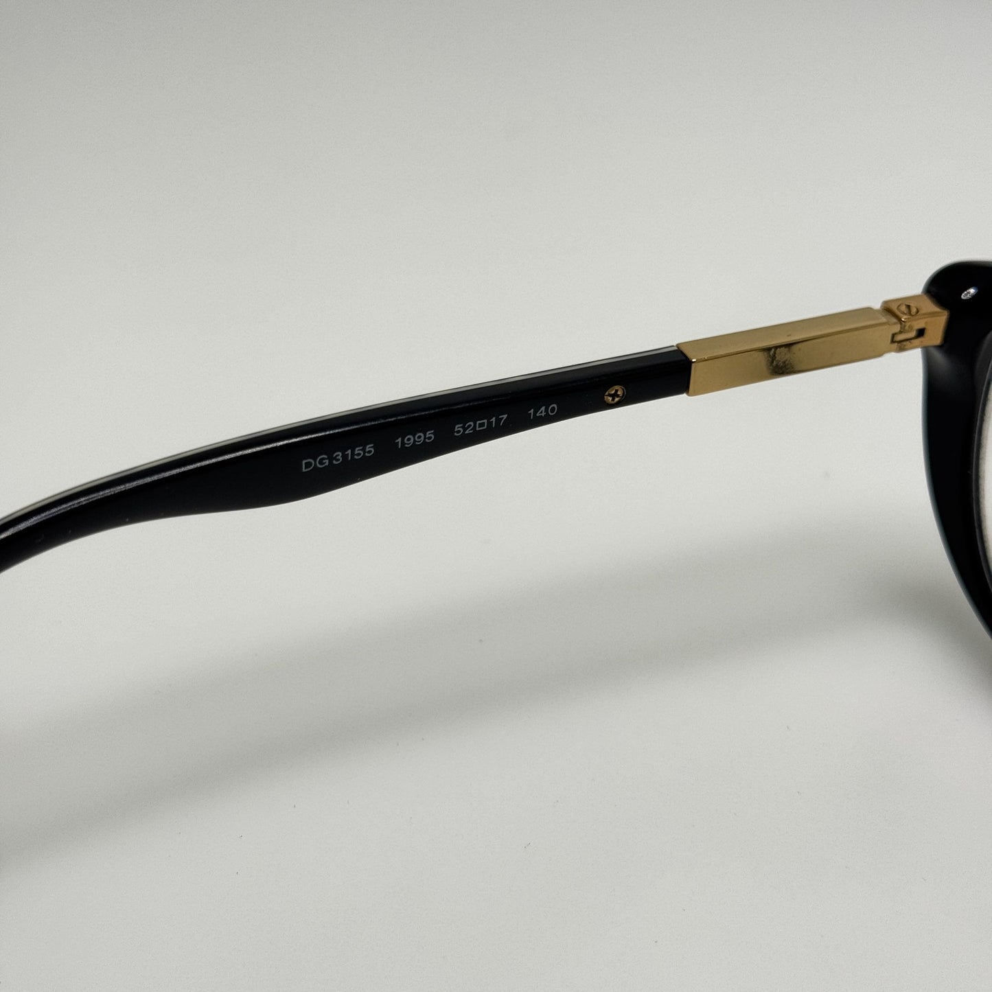 Dolce & Gabbana D&G DG 3155 1995 Eyeglasses Eye Glasses Frames 52-17-140