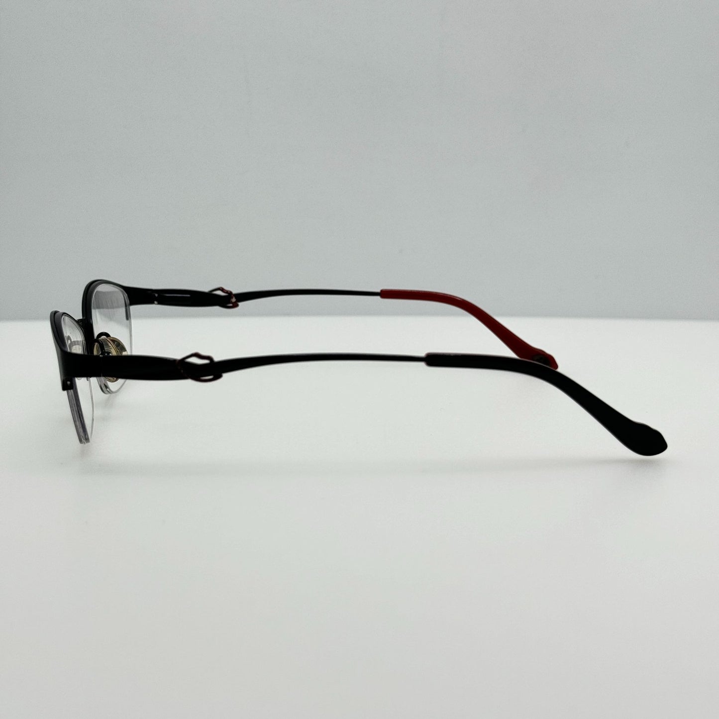 Lulu Guinness Eyeglasses Eye Glasses Frames LF44 BLK 50-17-135