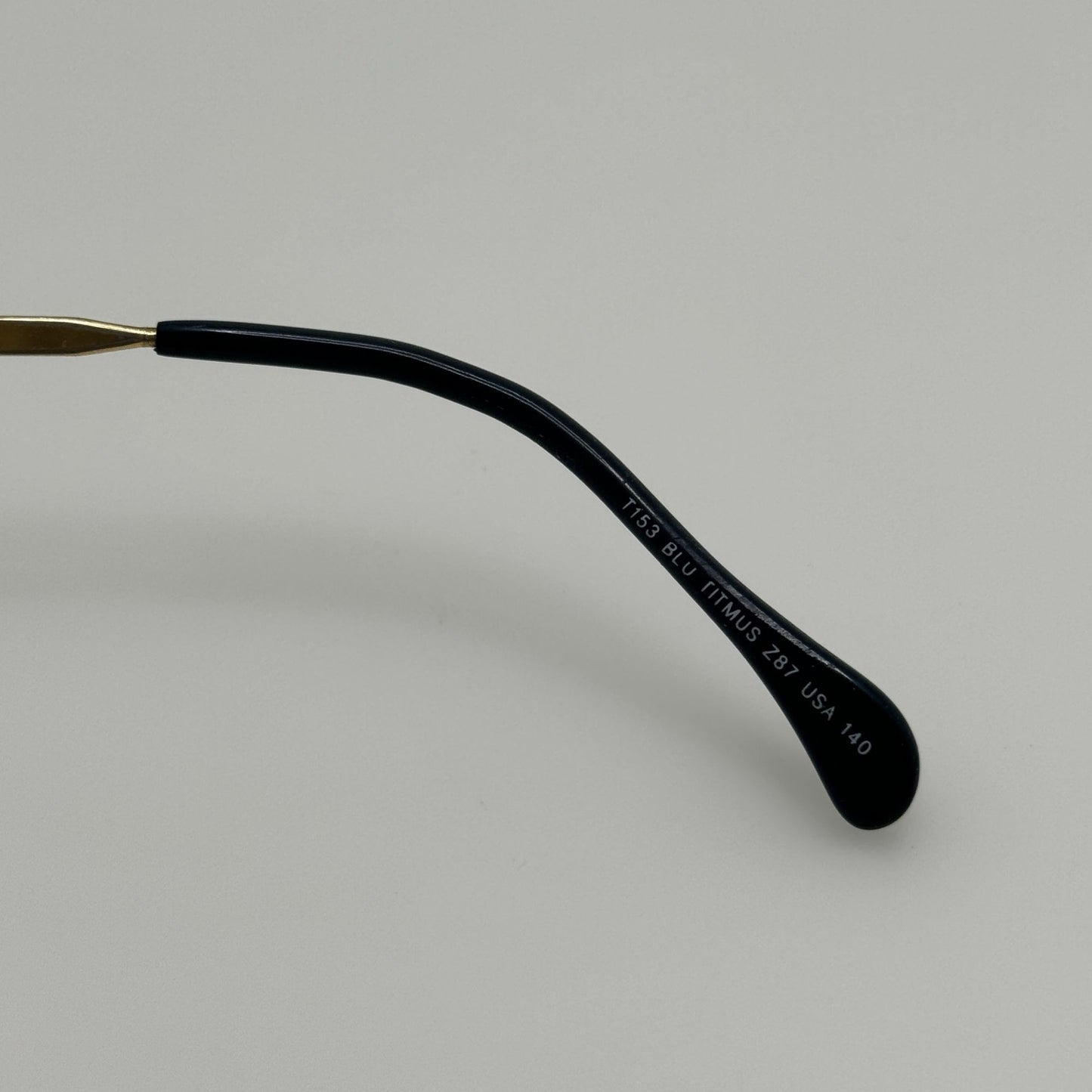 Titmus Eyeglasses Eye Glasses Frames T153 Blu Z87 55-16-140