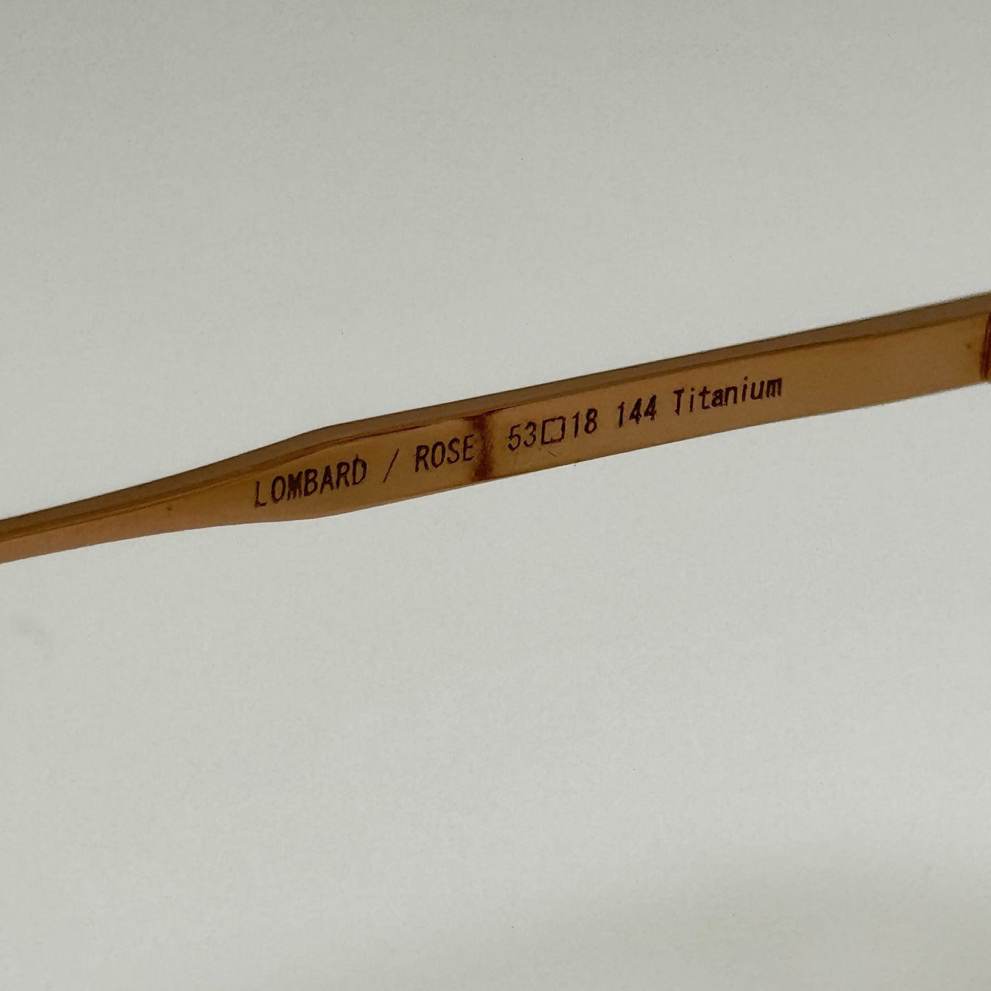 Seraphin Lombard Rose Titanium Japan Eyeglasses Eye Glasses Frames 53-18-144