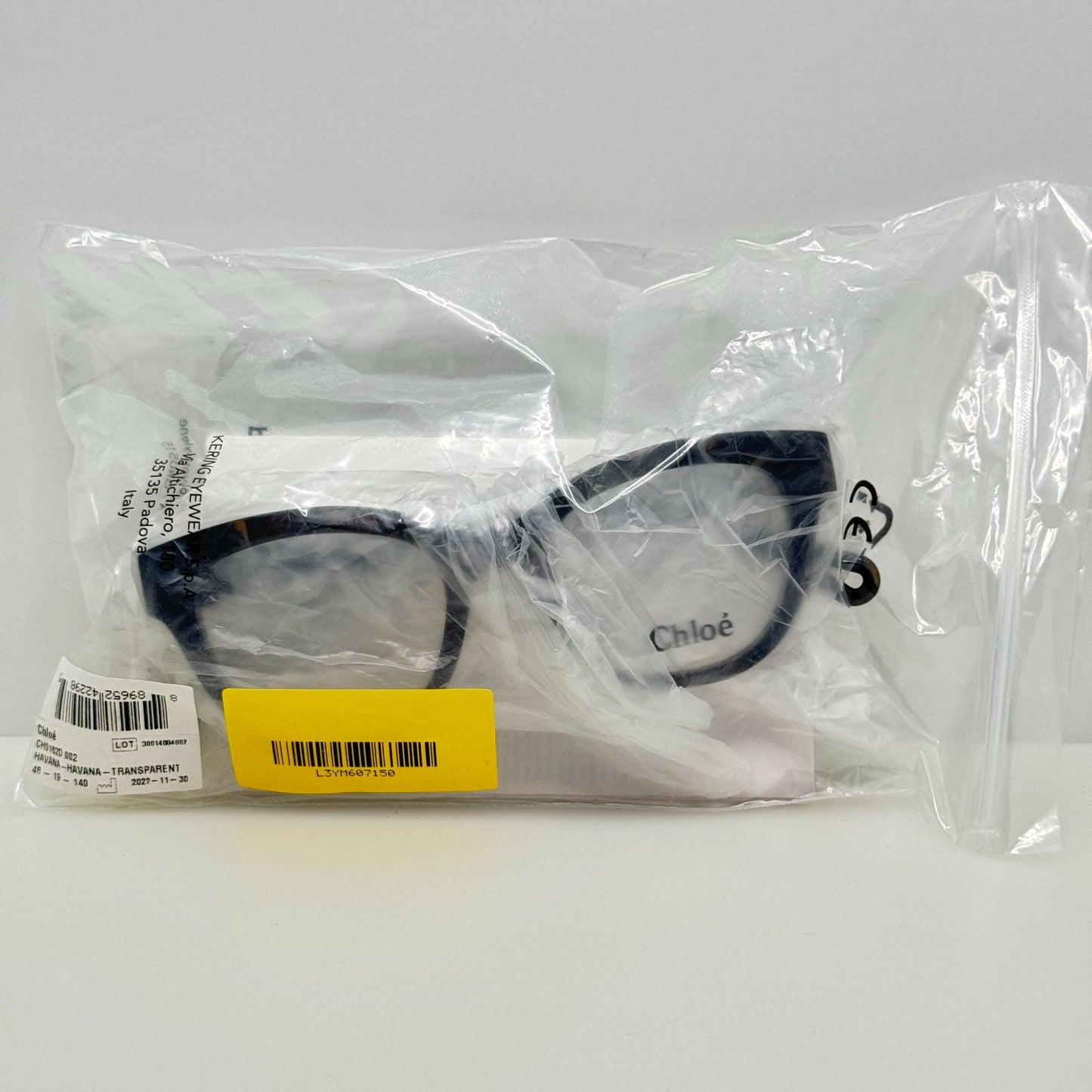 Chloe Eyeglasses Eye Glasses Frames CH0162O 002 48-19-140 Italy