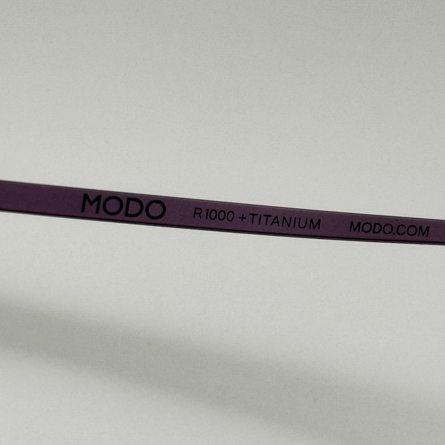 Modo Eyeglasses Eye Glasses Frames 7015 Purple Titanium 51-15-140