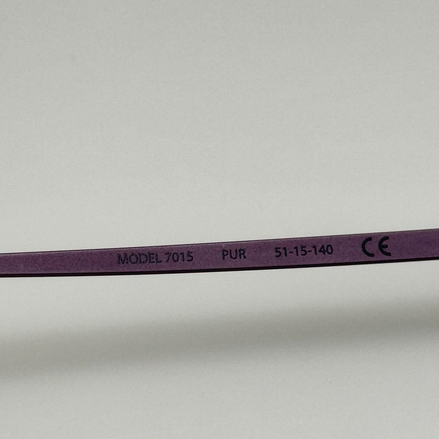 Modo Eyeglasses Eye Glasses Frames 7015 Purple Titanium 51-15-140