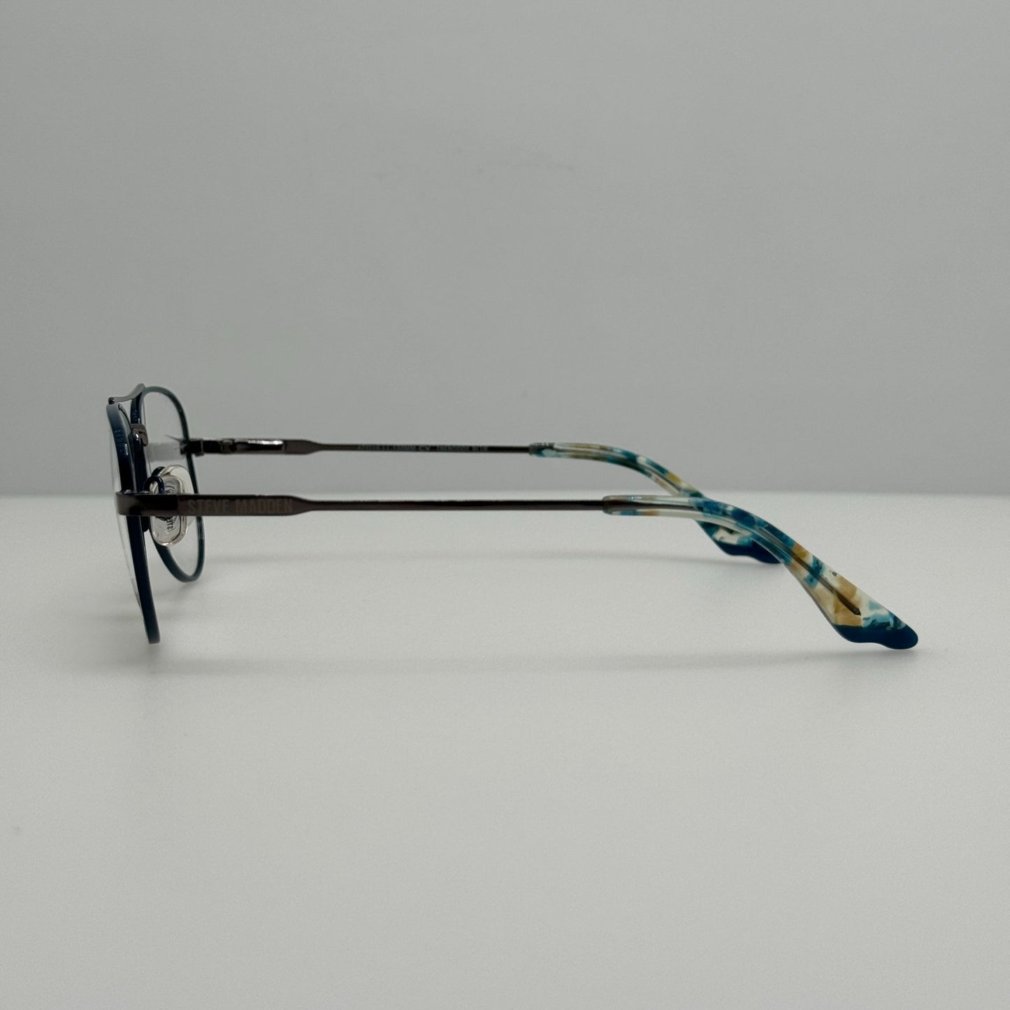 Steve Madden Eyewear Eyeglasses Eye Glasses Frames Trendddy Blue Kids 47-16-130