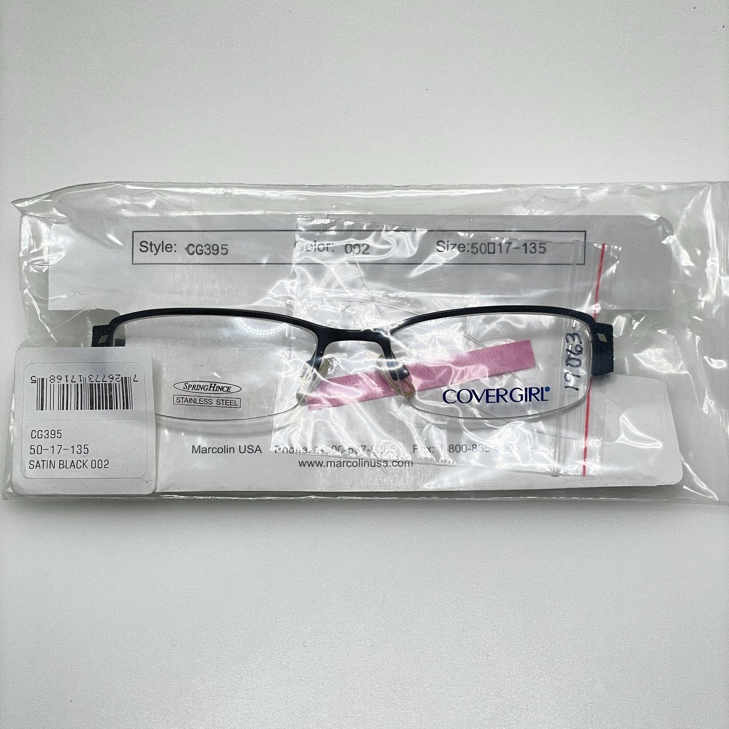 Covergirl Cover Girl Eyeglasses Eye Glasses Frames CG395 002 50-17-135