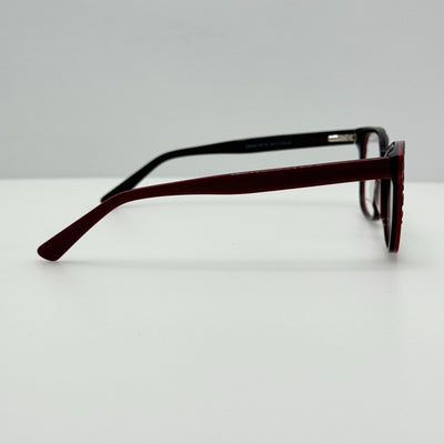 Genevieve Boutique Eyeglasses Eye Glasses Frames Jet Set Burgundy Fade 52-18-140