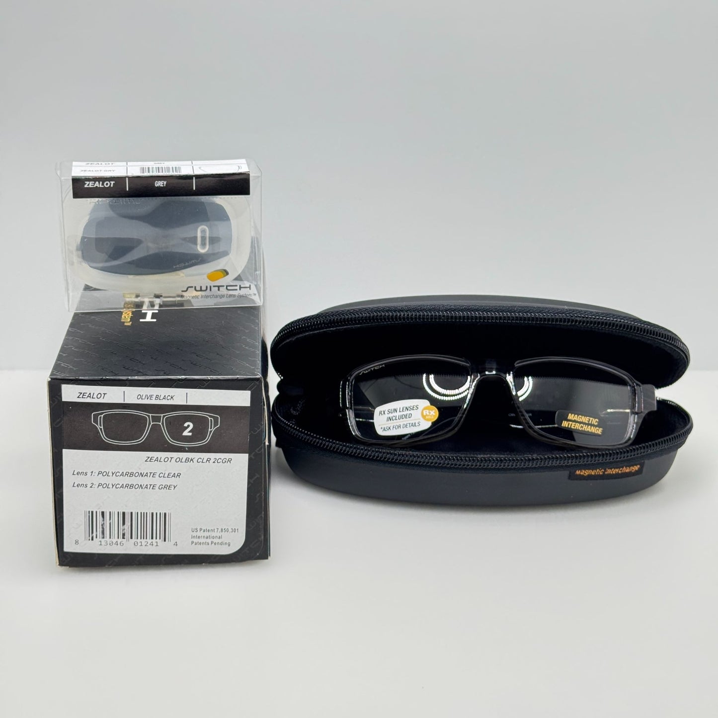 Switch Zealot Olive Black Liberty Sport Eyeglasses Eye Glasses Frames 59-18-127