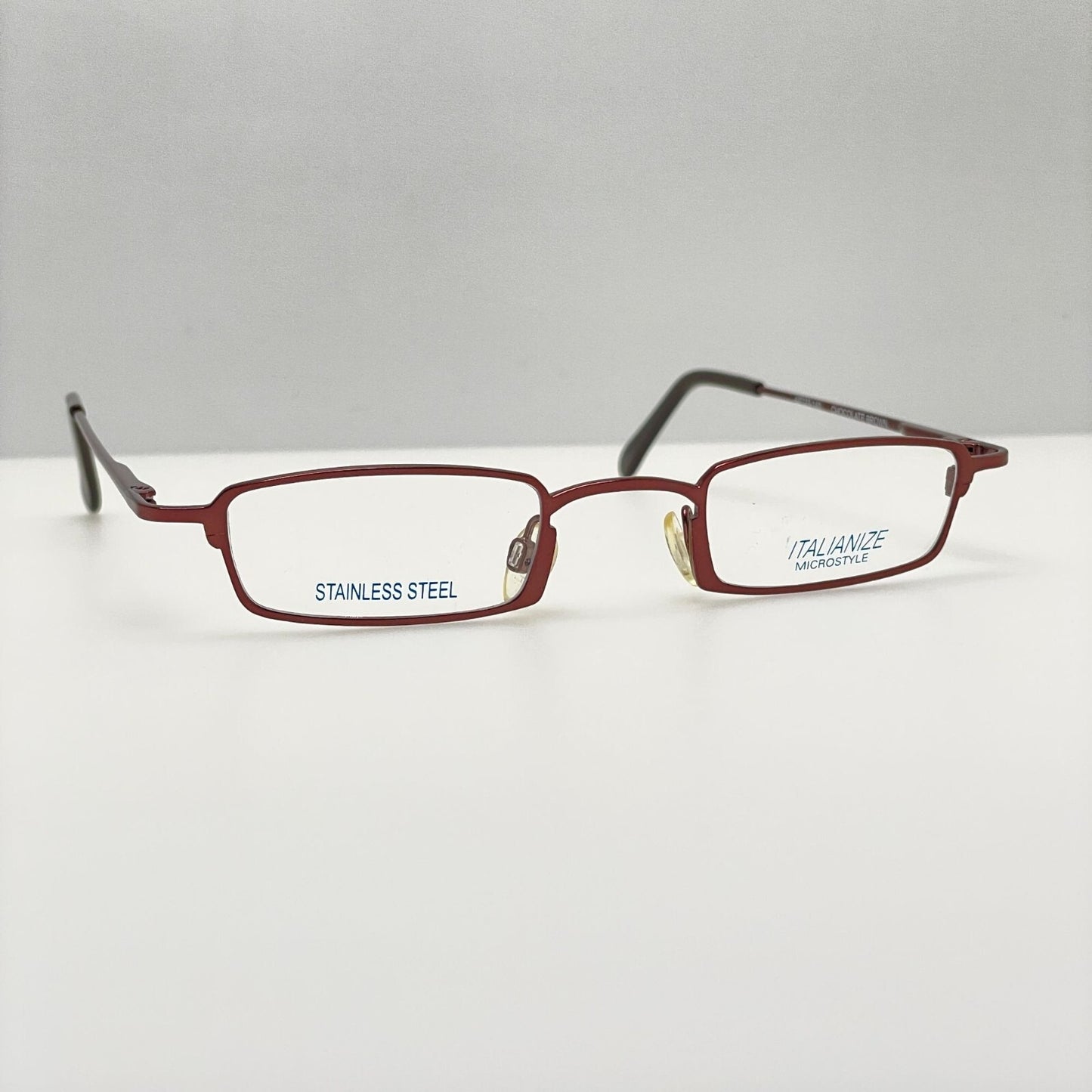 Italianize Eyeglasses Eye Glasses Frames Microstyle 16 Brown 42-23-140