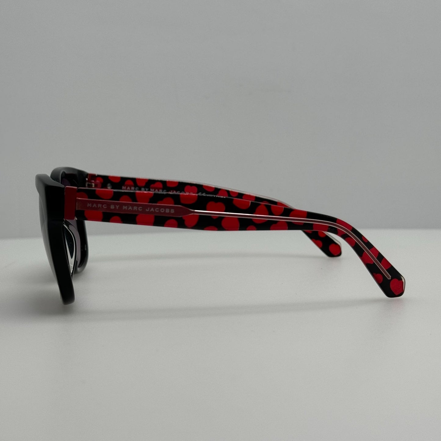 Marc Jacobs Sunglasses MMJ 361/n/s Uyy Eu 53-29-140 Red Black W/ Case