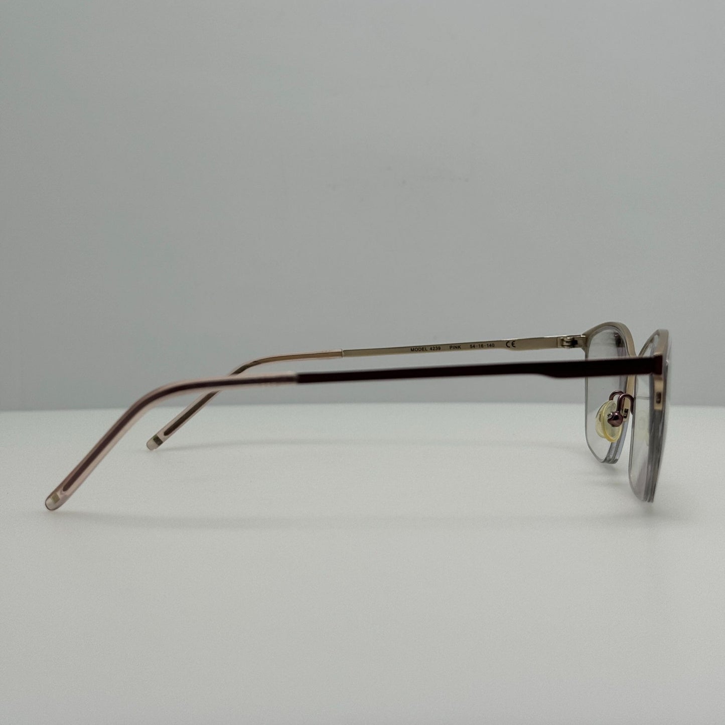 Modo Eyeglasses Eye Glasses Frames 4239 Pink Titanium 54-16-140