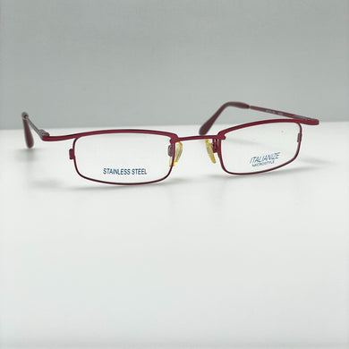 Italianize Eyeglasses Eye Glasses Frames Mircrostyle 33 Wine 44-21-140