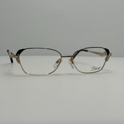 Diva Eyeglasses Eye Glasses Frames 5465 C. 264 53-16-135