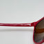 Unbranded Sunglasses Vintage Retro Nylon Brevete France Red