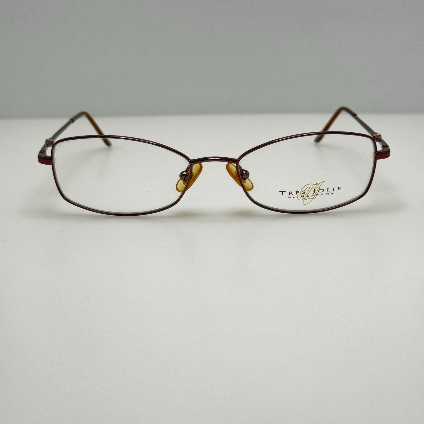 Marchon Tres Jolie 52 Mocha Eyeglasses Eye Glasses Frames 54-17-135