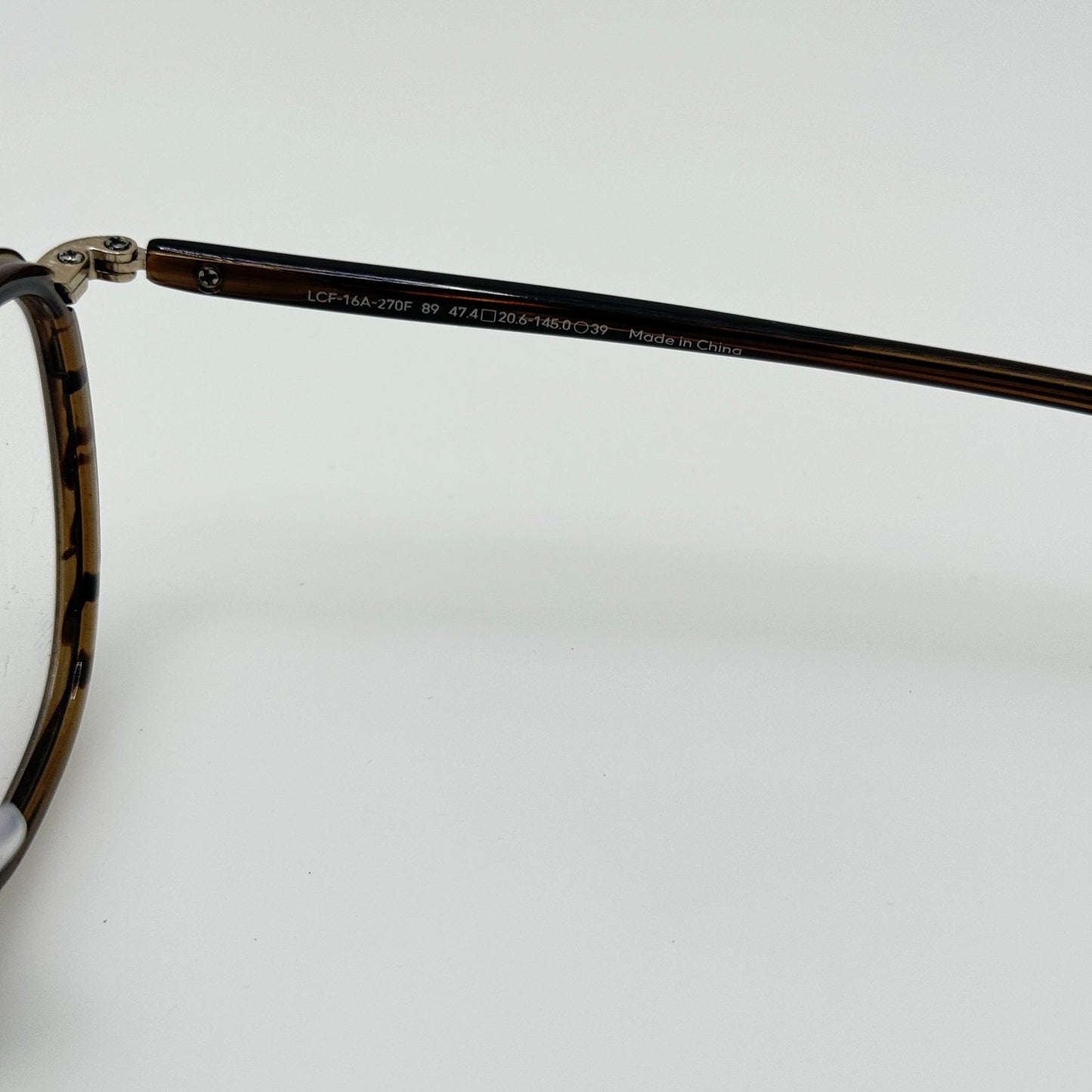 Jins Eyeglasses Eye Glasses Frames LCF-16A-270F 89 47-20.6-145 39