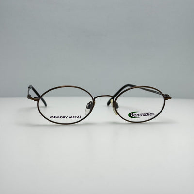 Bendables B1043 Antique Brown Youth Eyeglasses Eye Glasses Frames 47-19-135