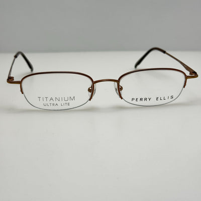 Perry Ellis PE 208 1 Brown Eyeglasses Eye Glasses Frames 51-19-145