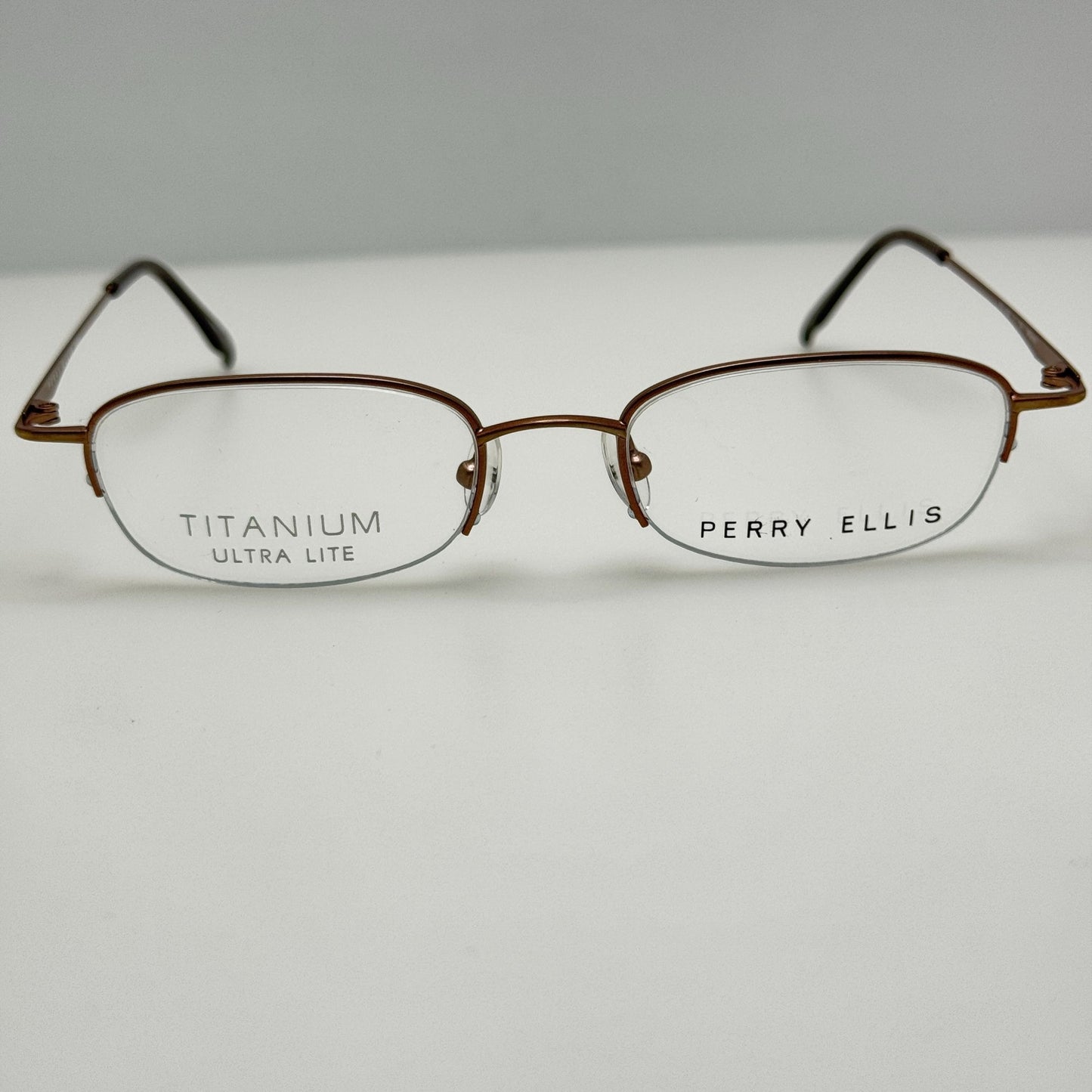 Perry Ellis PE 208 1 Brown Eyeglasses Eye Glasses Frames 51-19-145