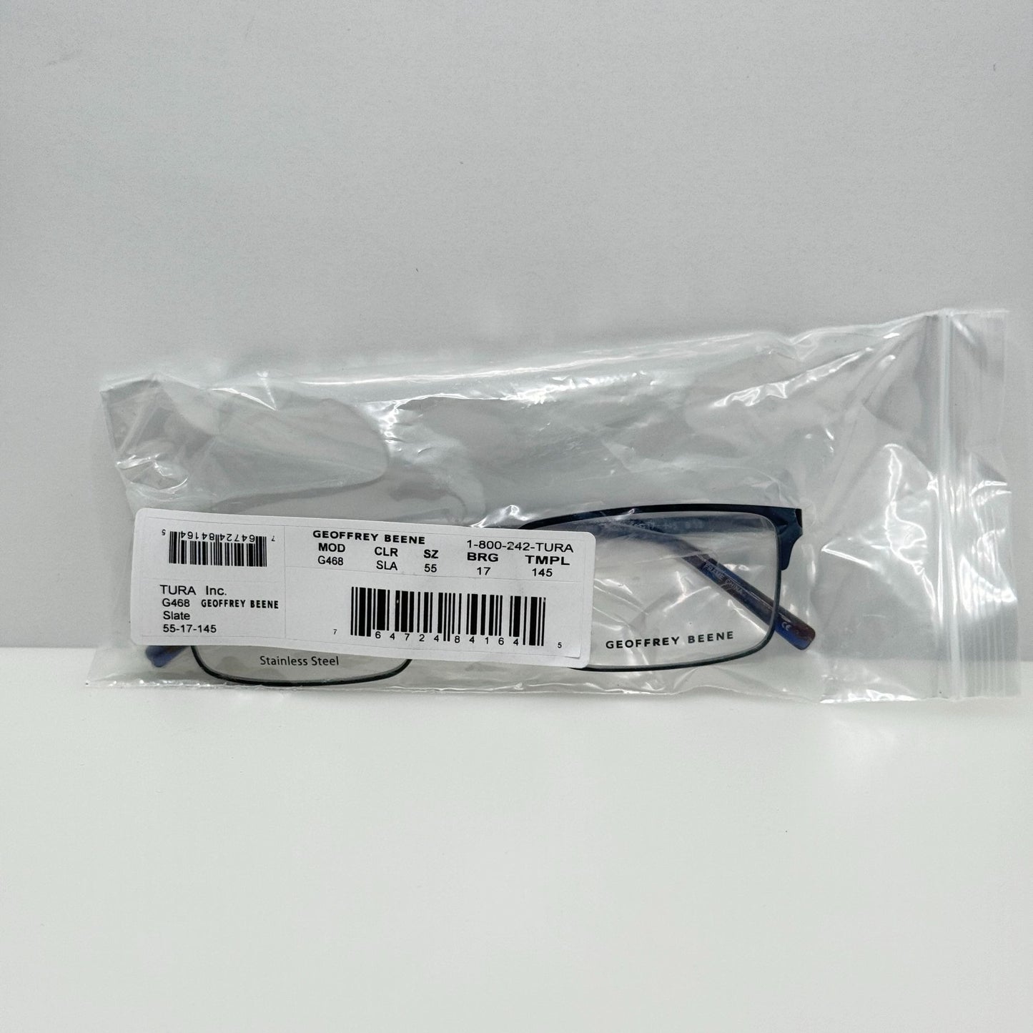 Geoffrey Beene Eyeglasses Eye Glasses Frames G468 SLA 55-17-145