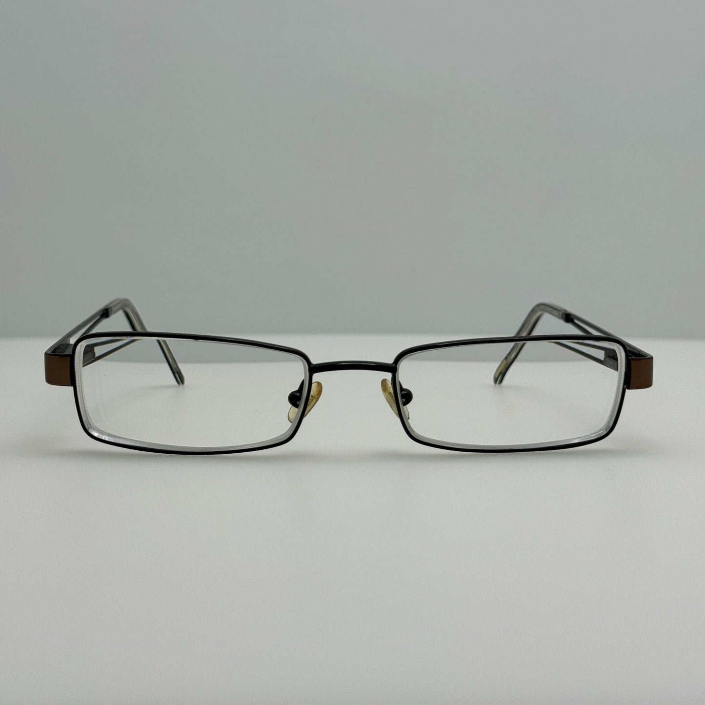Ted Baker Eyeglasses Eye Glasses Frames Double Up B125 EBO 52-18-135