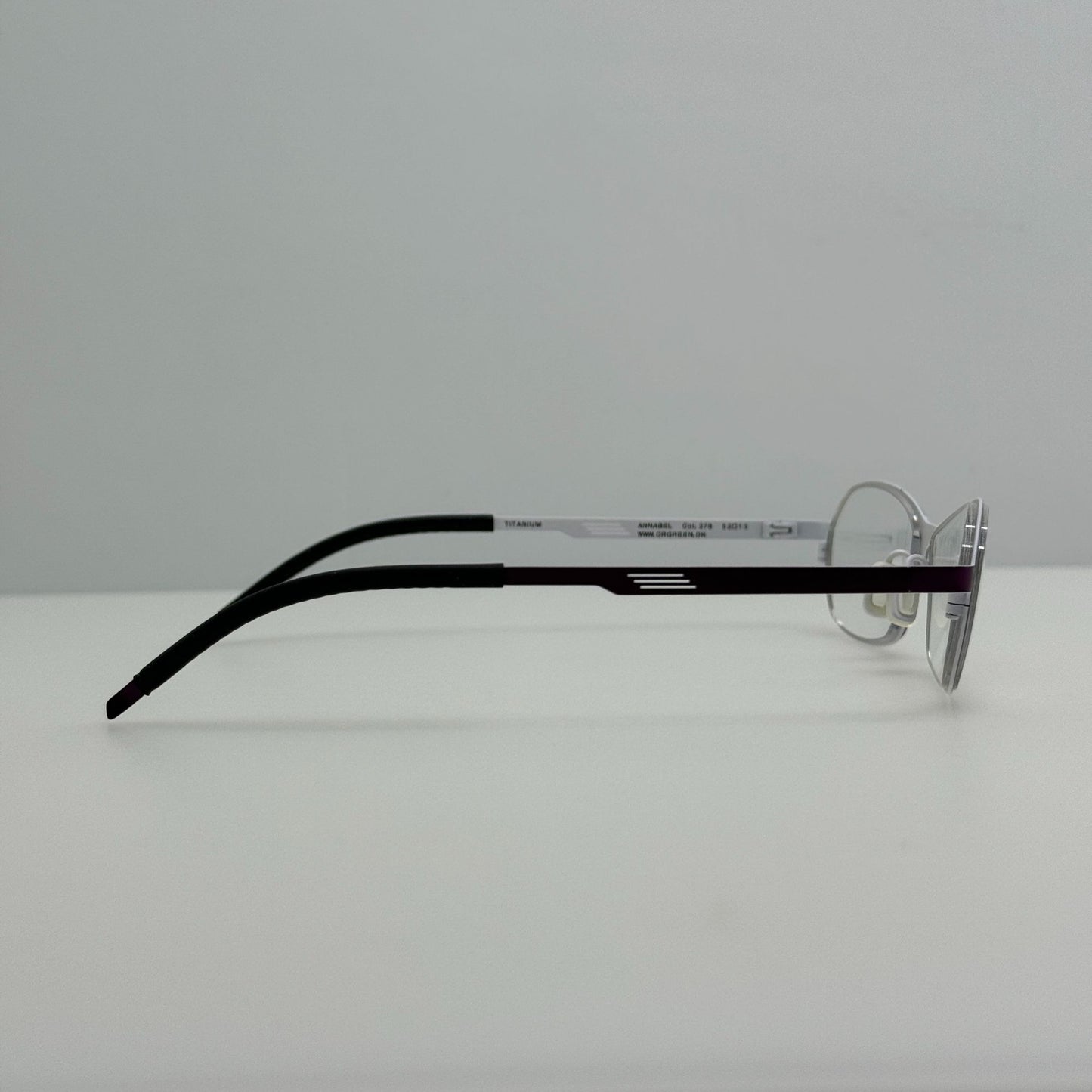 Orgreen Eyeglasss Eye Glasses Frames Titanium Annabel Col.278 Purple Japan 52-13