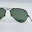Ray Ban Sunglasses RB 3025 Black Aviator Large Metal 58-14 Read Desc