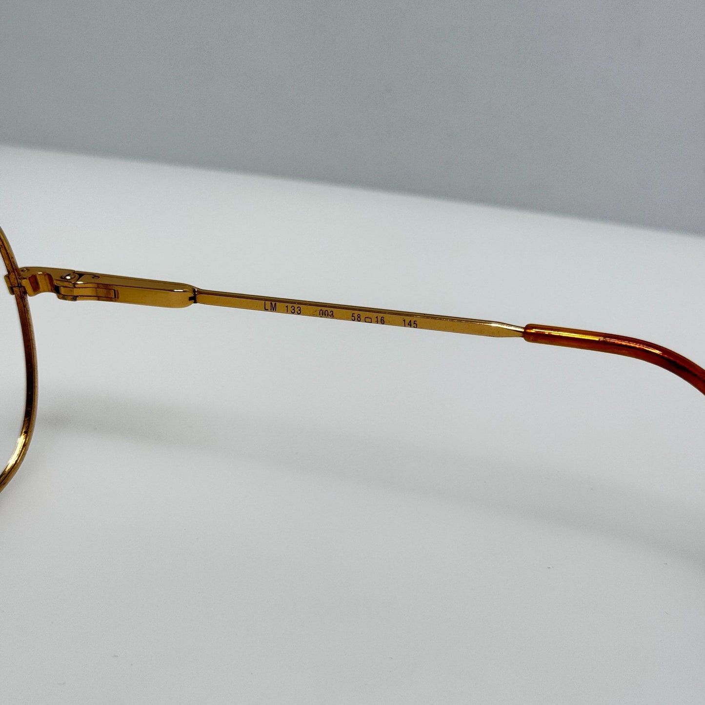 Logo Paris Eyeglasses Eye Glasses Frames LM 133 003 France 58-16-145