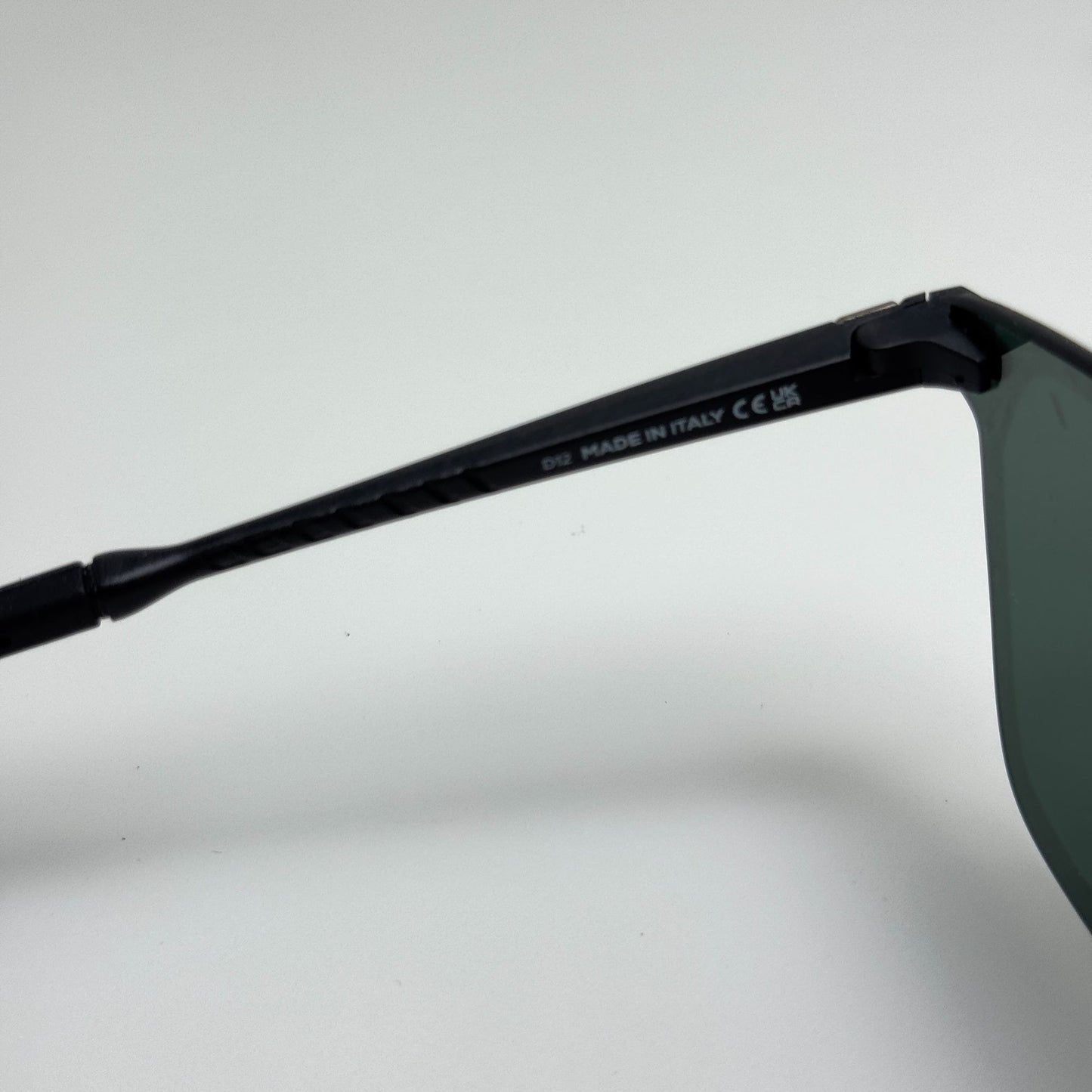 Legere Sunglasses 61041-019-74 D12 Black Italy