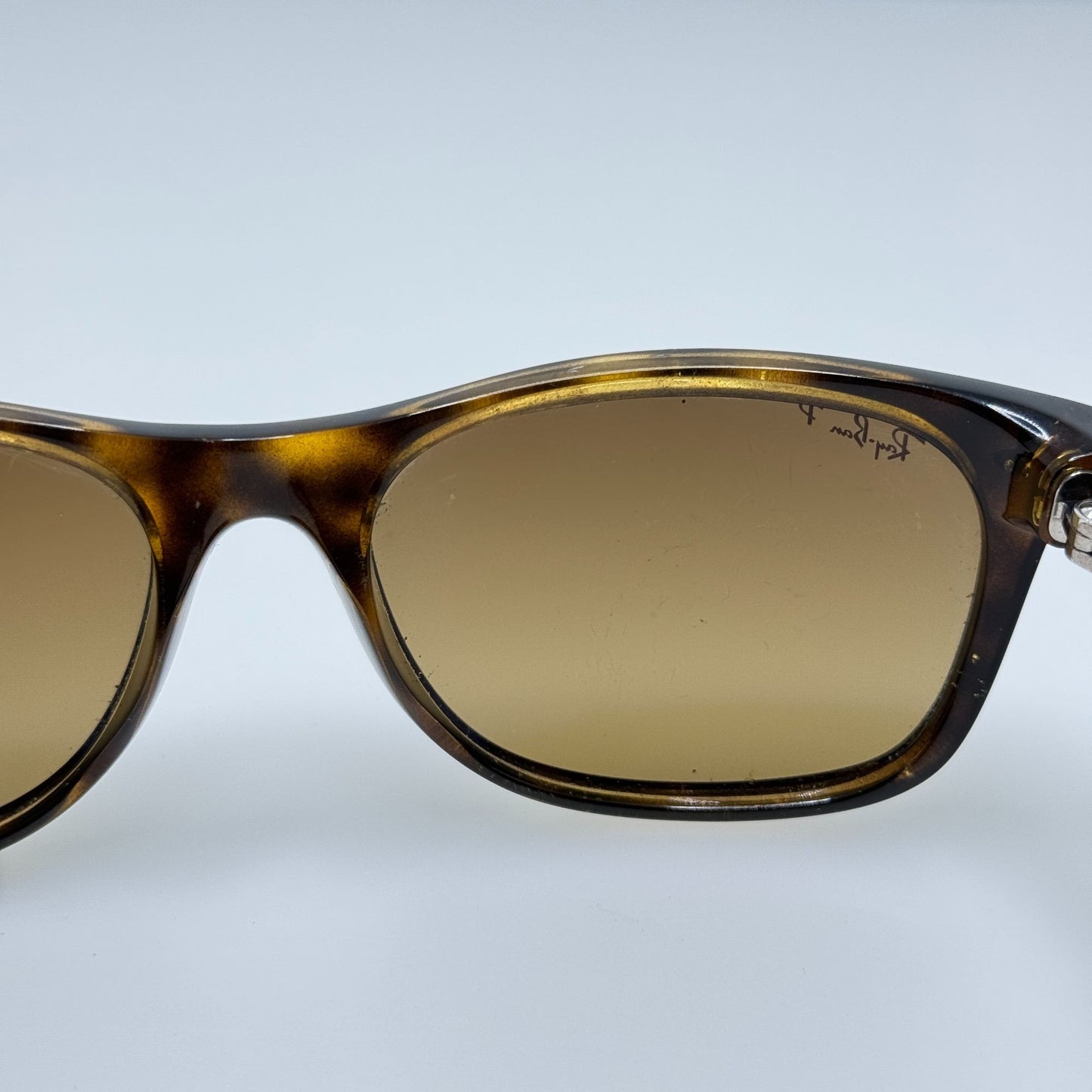 Ray Ban Sunglasses RB 2132 “New Wayfarer” 902/M2 55-18-145 Polarized Read Desc